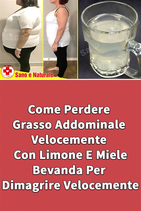 Un uomo di 25 anni è alto 1,80 m e pesa 80 kg. Come Perdere Grasso Addominale Velocemente Con Limone E ...