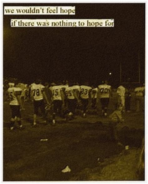 Bissinger, literature essays, quiz questions, major themes, characters, and a full odessa is the setting for this book, but it could be anyplace in this vast land where, on a friday night, a set of spindly stadium lights rises to the. Friday Night Lights Movie Quotes. QuotesGram