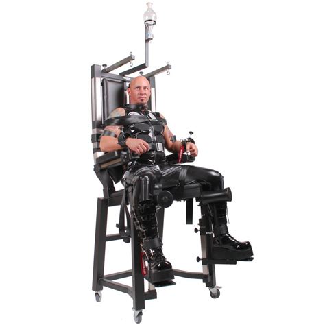 Stunning beauties are sending wild tremors down their own pussies with deep dildo shovelling. Sklavenstuhl mit Fickmaschine und Knebelhalter, 1.599,00
