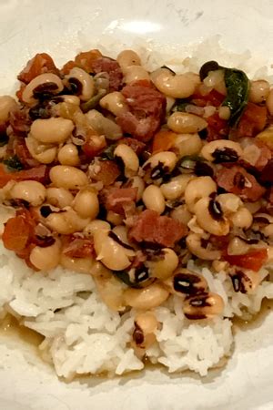 Christmas is a perfect time for a potluck! Instant Pot Hoppin' John - Black-eyed Peas & Greens For ...