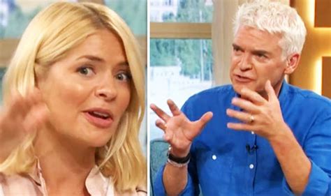 I hope i go before that. ITV This Morning: Phillip Schofield and Holly Willoughby ...