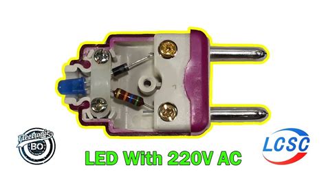 While this mains operated led circuit is simple enough and cheap too, but it's efficiency is low, probably less than 40% , maybe even lower. How To Run A LED With 220V AC Directly | Circuito ...
