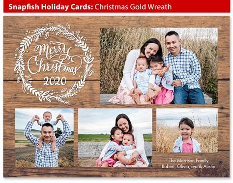 Right now through wednesday (10/9/13), get 50% off 2013 holiday cards on snapfish with the coupon code below. Snapfish Holiday Cards: 9 Tips, Review + Coupon • 2020