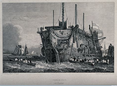 Court of customs and patent appeals. Prison ship at Deptford - George Cooke & Samuel Prout ...