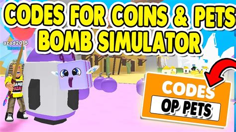 You can earn coins within the game. NEW INSANE CODES IN BOMB SIMULATOR ROBLOX FOR COINS AND ...