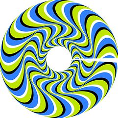 publicité roue vélo spirale | Optical illusions art, Optical illusions, Cool optical illusions
