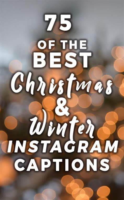 The Best Christmas Instagram Captions | Christmas captions ...