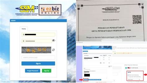 Tapi malaslah nak keluar masa pkp ni. Cara Renew SSM Online (Portal EzBiz) Atau Di Kaunter Bank ...