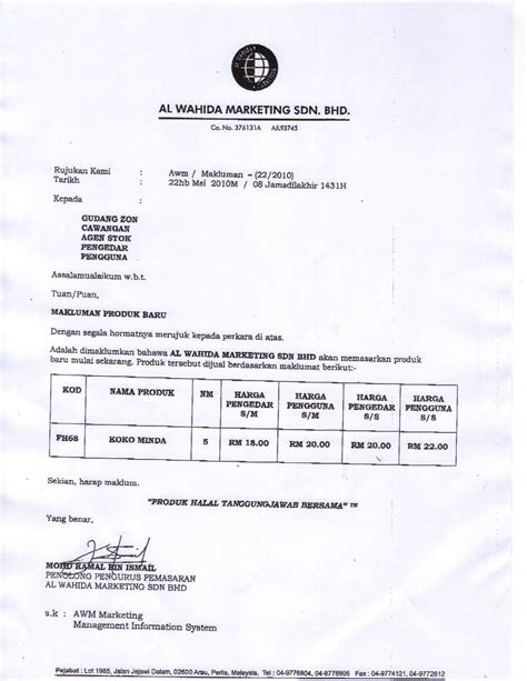 Incorporated in 1994 as one of the. PUSAT OPERASI ZON UTARA: Mei 2010