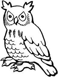 You can print out this owl coloring page or color it online! bagoly rajz - Google-keresés | Owls drawing, Owl outline ...