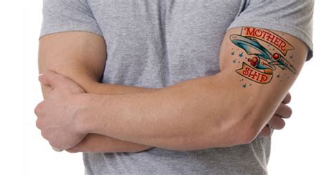 Star trek themed full sleeve tattoo. Star Trek Model Kits: Boldly Going… Again! | Collector Model