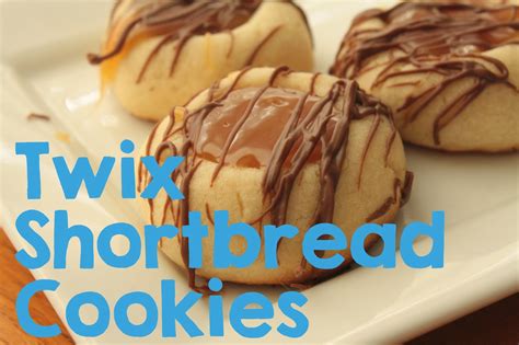 GingerBabyMama: Twix Shortbread Cookies