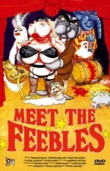 Meet the feebles, a 1989 musical comedy directed by peter jackson (yes, that peter jackson), is basically the cast of the the muppets reimagined as depraved … Ihr Uncut DVD-Shop! | Meet The Feebles (Große Hartbox ...