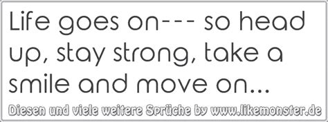 Stay strong, stay home and we'll get through this together! Life goes on--- so head up, stay strong, take a smile and ...