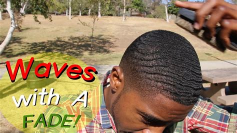 A high fade with waves looks edgy and stylish. How to get Waves with a Bald Fade - 360WaveProcess Half Scalp - YouTube