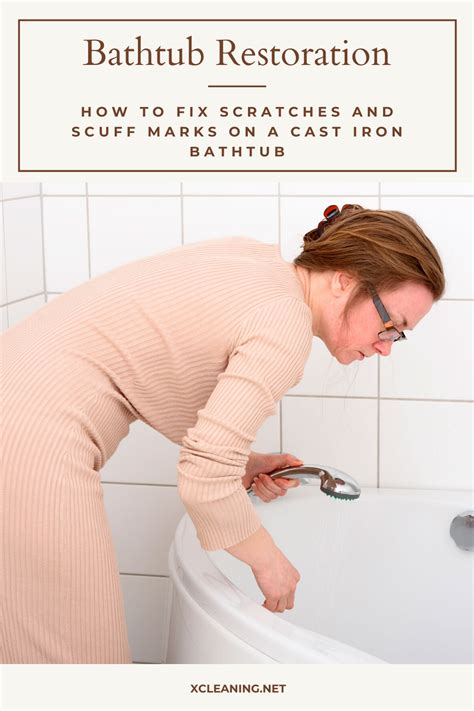 For this diy project, we look at the cast iron bath and see what advantages and disadvantages it has compared to plastic acrylic and fibreglass baths. Bathtub Restoration: How To Fix Scratches And Scuff Marks ...