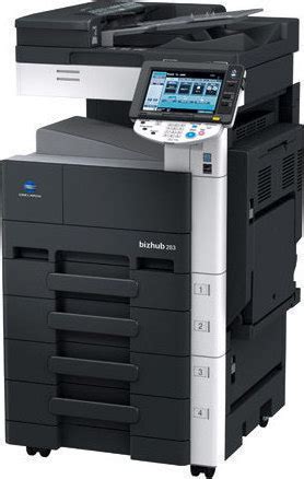 As fast as your business moves, you need a laser multifunction printer that can keep up. Konica Minolta Bizhub 283 - Skroutz.gr