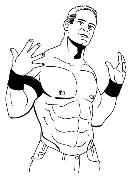 Feel free to print and color from the best 36+ wwe coloring pages john cena at getcolorings.com. John Cena Coloring Pages To Print - Coloring Home