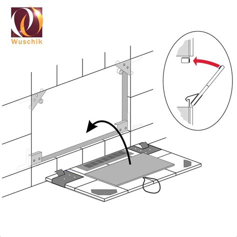 Am besten gewährt man die luftzufuhr über eine revisionsöffnung von badewell ag. Whirlpool Revisionsklappe Fliesenrahmen Zuluft Servicetür ...