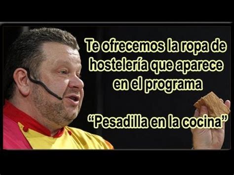 Tras su paso por top chef, en el que buscaba al mejor cocinero de españa, el chef alberto chicote regresa a los infiernos con la tercera temporada de pesadilla en la cocina, que emitirá desde el próximo. Toda la ropa de cocina que aparece en , Pesadilla en la ...