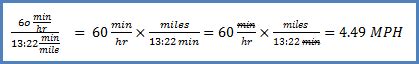 Divide the number of miles. Convert Pace to MPH and Back Again in Excel | Excel Semi-Pro