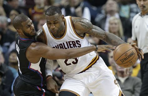 Lebron was driving and put up a shot in the paint. LeBron James, Chris Paul benefit from 'under-38 rule' in ...