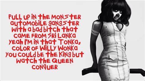 Selected popular nicki minaj song of friday, february 12 2021 is super bass. Nicki Minaj - Monster ( Verse & Lyrics ) - YouTube