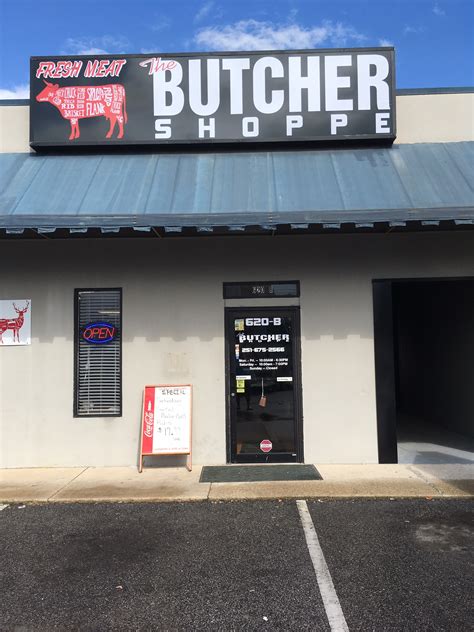 A family owned & operated business. The Butcher Shop 620 Saraland Blvd S, Saraland, AL 36571 ...