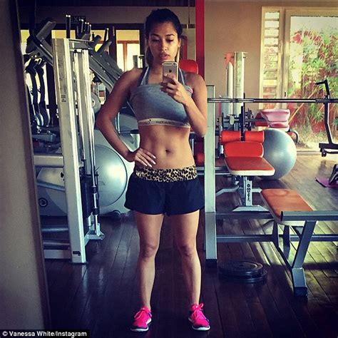 Be part of the community. Saturdays star Vanessa White shows off her lean body in ...