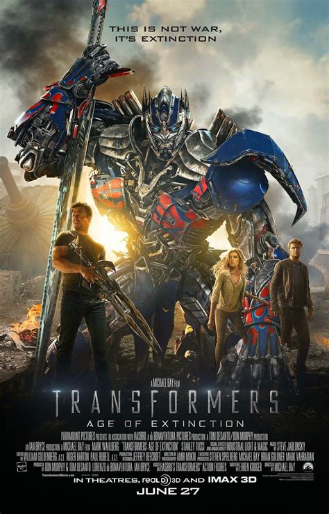 Dark of the moon, autobots and decepticons have all but vanished from the face of the planet. Transformers Age of Extinction in 3D - BlogPh.net