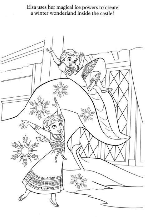 Anna, elsa, olaf & kristoff from disney frozen 1. Disney Coloring Pages in 2020 | Disney coloring pages ...