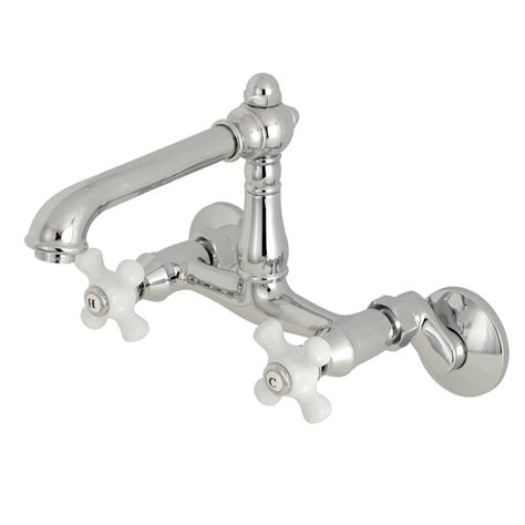 Top 8 kingston brass faucet reviews. Kingston Brass English Country 2-Handle Wall-Mount ...