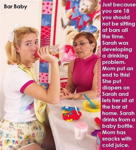 See more ideas about sissy, feminized boys, sissy boy. Abdl captions — diaperedsassy: Bar Baby by Baby Butch...