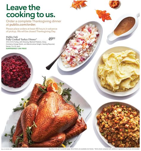 You have plenty of options to order thanksgiving dinner to go from your favorite grocery store or restaurant. Publix Prepared Christmas Dinner / 15 Yummy Prepared Thanksgiving Dinners In Knoxville East Tn ...