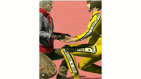 50 players jump from a plane with a parachute. Free fire whatsap status LOVE Story of Maxim And Kelly by ...