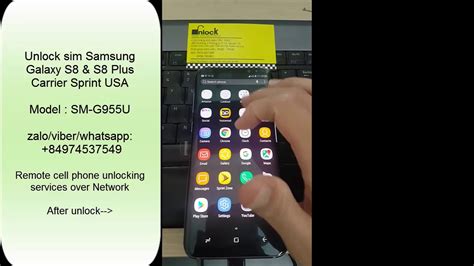 Here you are about to learn how to unlock sprint iphone for free. Unlock sim Samsung Galaxy S8 & S8 Plus Sprint G950U G955U ...