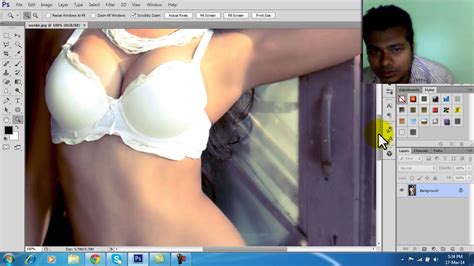 Make clothes transparent in gimp. Removing clothes with photoshop - YouTube