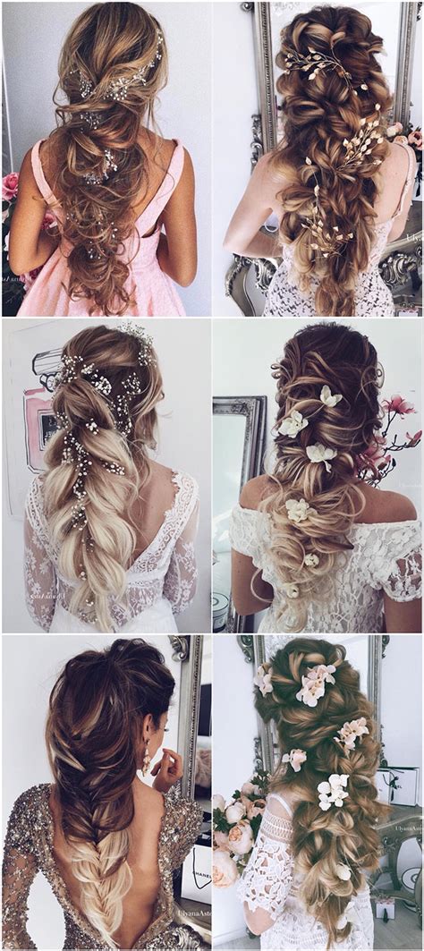 A large accessory in the form of a flower will make it even more weightless. 62 Wedding Hairstyles from Ulyana Aster to Get You ...