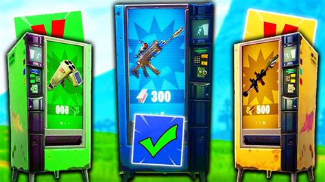 Here's where to find them. NON APRIRE LA VENDING MACHINE SBAGLIATA SU FORTNITE! - YouTube