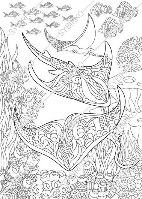 This magical under the sea fantasy coloring book is full of magical sea creatures that will make you. Pin on Coloring pages