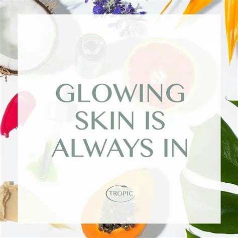 Always in | Tropic skincare, Skincare quotes, Skincare facts