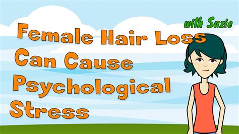 In growth (anagen), strands of hair push through the skin. Female Hair Loss Can Cause Psychological Stress If Not ...