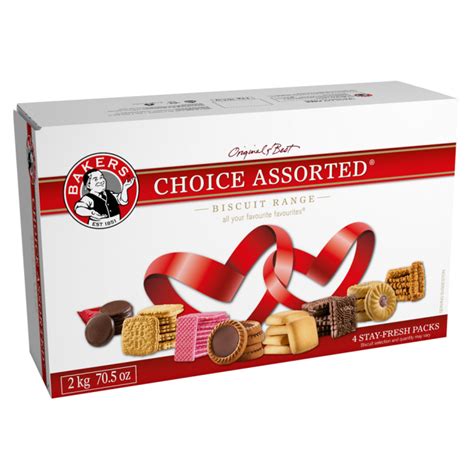 Bakers Choice Assorted Biscuits (1 x 2kg)