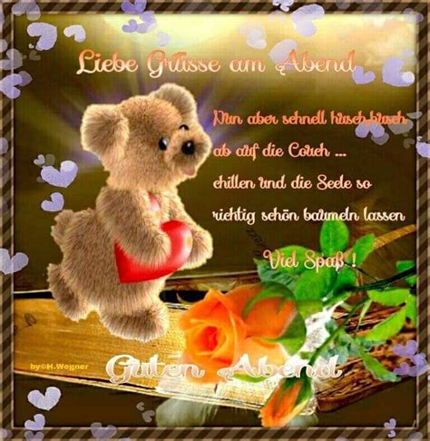 Pin von marung auf Bilder | Gute nacht grüße, Guten abend ...