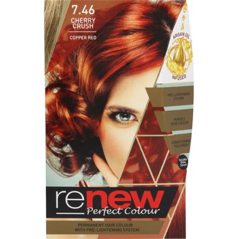 A fun new hair dye color to try. Renew Perect Colour Permanent Hair Colour Cherry Crush 7 ...