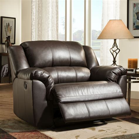 This chair comes in two colors: Cuddler Recliner | Wayfair