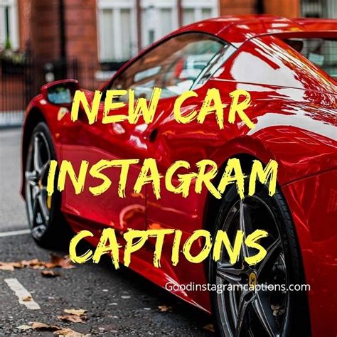 There aren't many, and none feel quite like the first time you get behind the wheel and turn your new car on. Top 101+ New Car Instagram Captions - (Funny Car Quotes ...