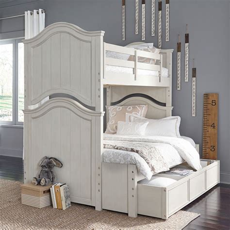 Our selection of bunk beds and loft beds offer an easy and affordable way to make the most out of limited bedroom space. Brookhaven Youth Twin over Full Bunk Bed by Legacy Classic ...