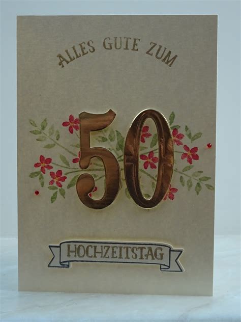 Nun ist wieder ein jahr vorüber und dieses paar feiert bald seinen hochzeitstag? Ingeborgs-Bastelecke: Zum 50. Hochzeitstag