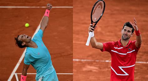 Djokovic also leads the clay. Rafa Nadal y Novak Djokovic a la final de Roland Garros ...